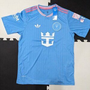 Messi #10 Inter Miami CF 25/26 Third Aqua Adidas Jersey